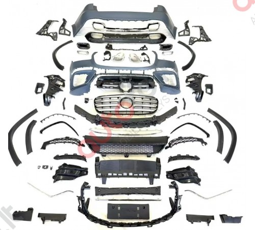 GLS 450 AMG line 2024+ apdailos komplektas skirtas Mercedes Benz GLS X167 modeliams (2019-2025)